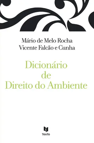 Capa do artigo Dicionário De Direito Do Ambiente