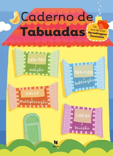 Capa do artigo Caderno de Tabuada 3.º e 4.º anos