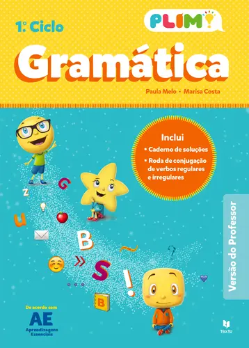 Capa do artigo Gramática Plim! - Versão Professor