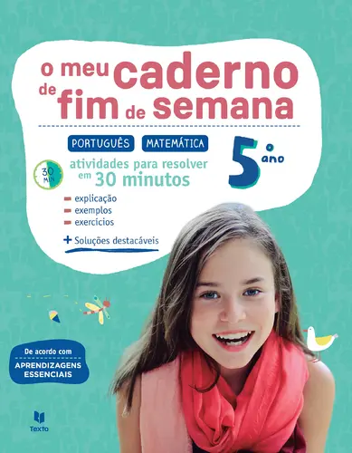 Capa do artigo Meu caderno fim de semana- Port e Mat 5º