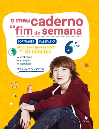 Capa do artigo Meu caderno fim de semana- Port e Mat 6º