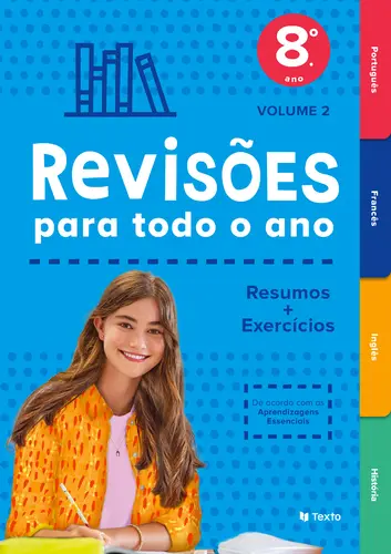 Capa do artigo Revisões para todo o ano 8.º ano Vol. II