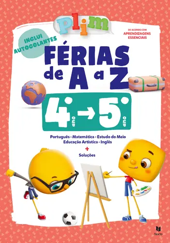 Capa do artigo PLIM! Férias 4.º ano 2023