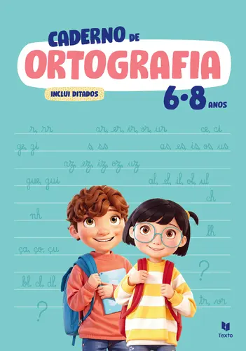 Capa do artigo Caderno de ortografia e ditados 6/8 anos