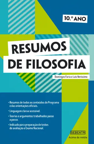 Capa do artigo Resumos da matéria Filosofia 10.º