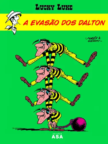 Capa do artigo A Evasão Dos Dalton - Capa Dura
