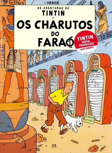 Capa do artigo Tintin - Os Charutos Do Faraó