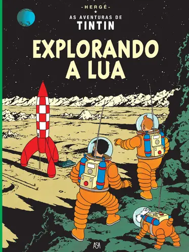 Capa do artigo Tintin Explorando A Lua