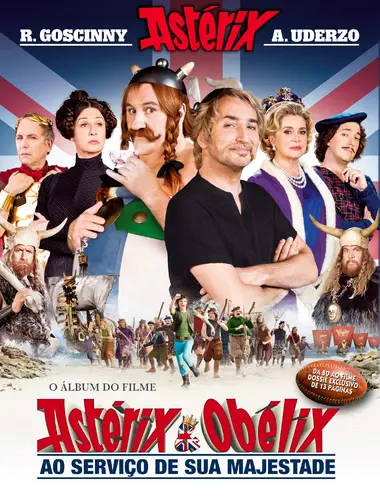 Capa do artigo Astérix e Obélix ao Serviço de Sua Majes