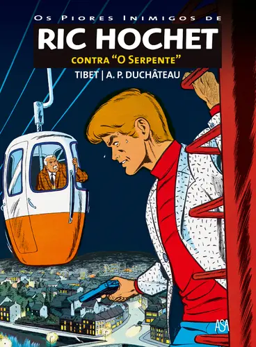 Capa do artigo Ric Hochet contra "O Serpente"