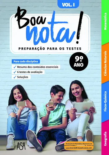 Capa do artigo Boa Nota! Preparar para os Testes 9º v.1