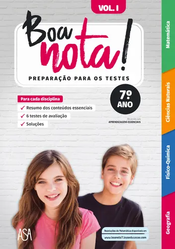 Capa do artigo Boa Nota! 7.º ano Vol. 1