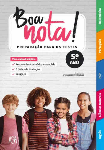 Capa do artigo Boa nota! Preparação para os Testes 5.ºA