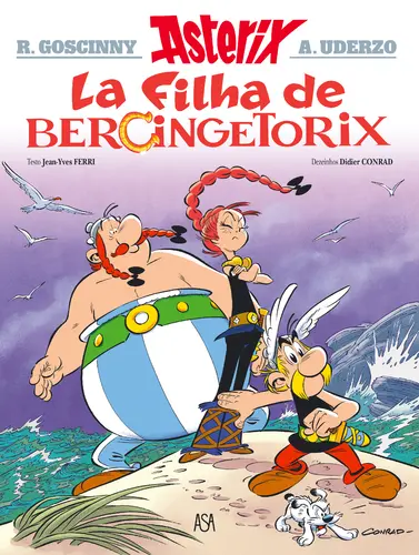 Capa do artigo Astérix 38 -La Filha de Vercin -Mirandês