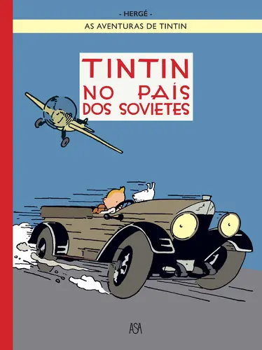 Capa do artigo Tintin no País dos Sovietes (Ed.Cores)
