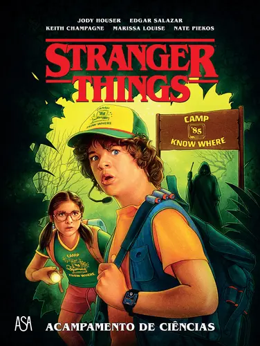 Capa do artigo Stranger Things-Acampamento de ciências
