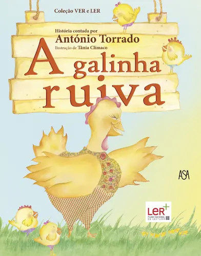 Capa do artigo VER E LER - A Galinha Ruiva