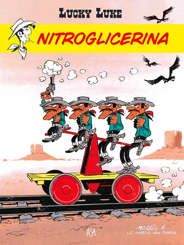 Capa do artigo Lucky Luke - Nitroglicerina