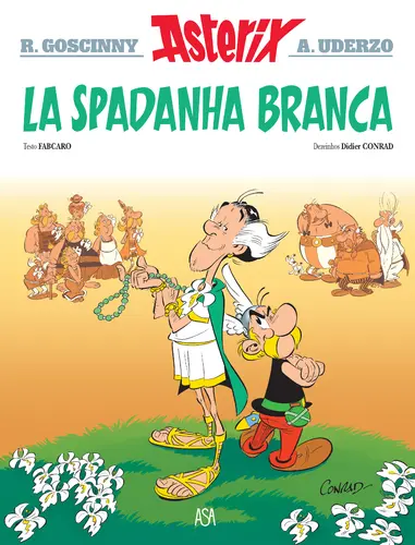 Capa do artigo Astérix 40 - O Lírio Branco [Mirandês]