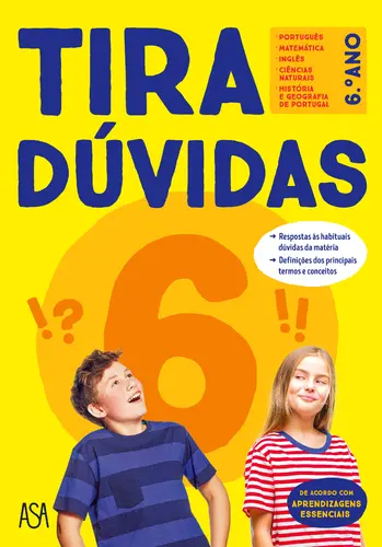 Capa do artigo Tira Dúvidas 6.º ano 2023