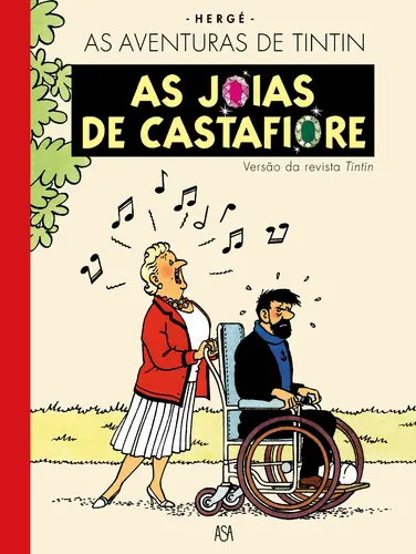 Capa do artigo As Joias de Castafiore-versão da revista