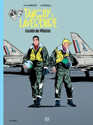 Capa do artigo Tanguy et Laverdure: Escola de Pilotos
