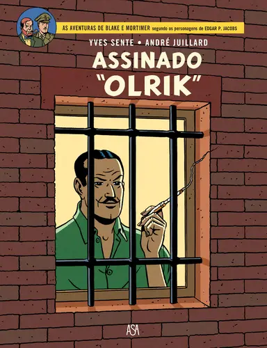 Capa do artigo Blake&Mortimer 30-Assinado:"Olrik"-V.Reg