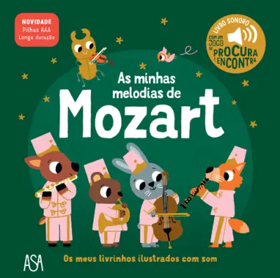 Capa do artigo Livros Sonoros: As Minhas Melodias de Mozart