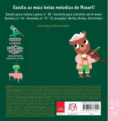 Livros Sonoros: As Minhas Melodias de Mozart - (Imagem 2 de 2)