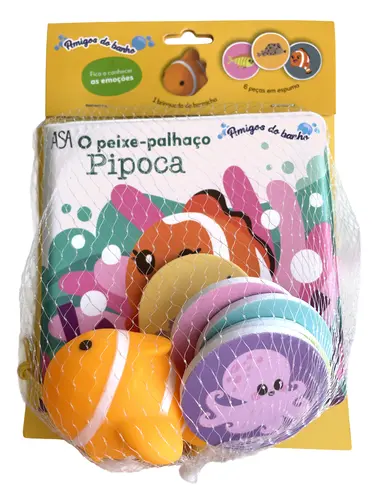 Capa do artigo Amigos do banho: O Peixe-Palhaço Pipoca