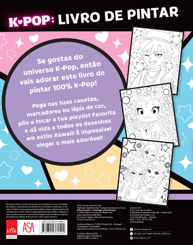K-POP – Livro de pintar - (Imagem 2 de 2)
