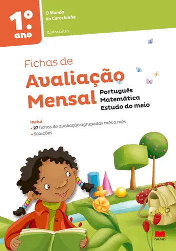 Capa do artigo Fichas avaliação Mundo da Carochinha 1º
