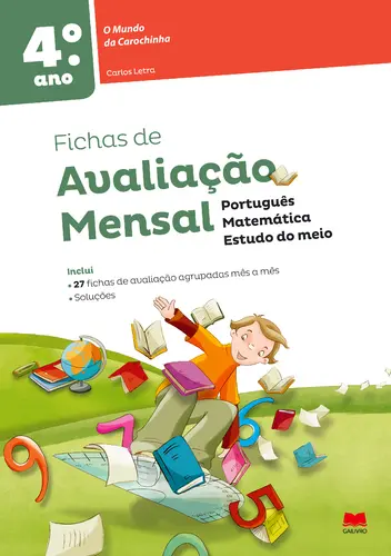 Capa do artigo Fichas avaliação Mundo da Carochinha 4º