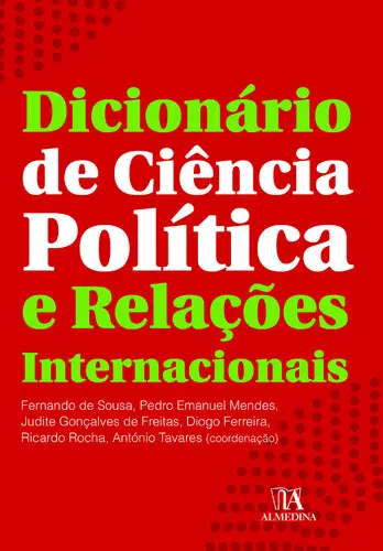Capa do artigo Dicionário de Ciência Política e Relaçõe