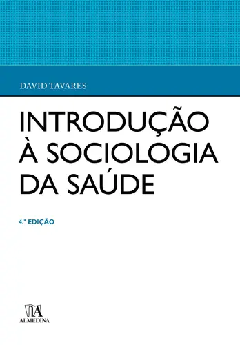 Capa do artigo Introdução à Sociologia da Saúde - 4ª Ed