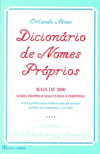 Capa do artigo Dicionário de Nomes Próprios