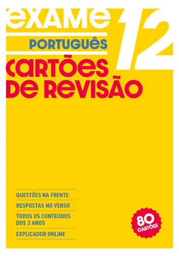 Capa do artigo Cartões de Revisão Português 12.º ano