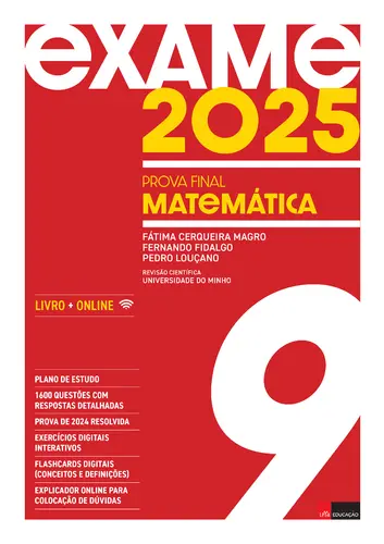 Capa do artigo Exame 2025 Matemática 9.º ano