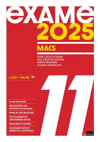 Capa do artigo Exame 2025 MACS 11.º ano
