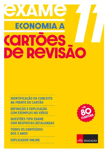 Capa do artigo Cartões de Revisão - Economia A 11