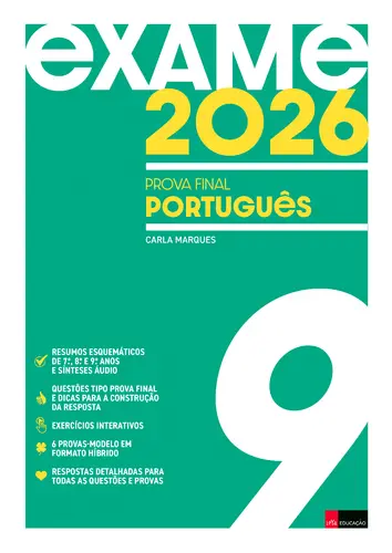Capa do artigo EXAME 2026 Português 9