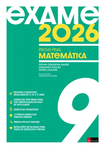 Capa do artigo EXAME 2026 Matemática 9