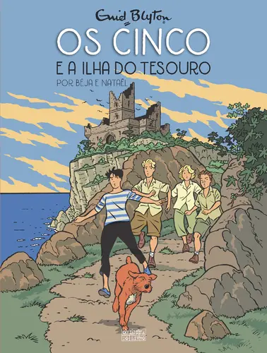 Capa do artigo Os Cinco e a Ilha do Tesouro - BD 1