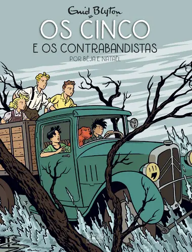 Capa do artigo Os Cinco e os Contrabandistas - BD 4