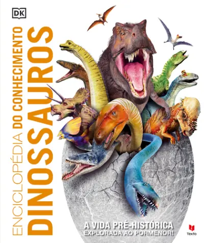Capa do artigo Enciclopédia Conhecimento - Dinossauros