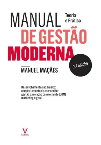 Capa do artigo Manual de Gestão Moderna - Teoria e Prát